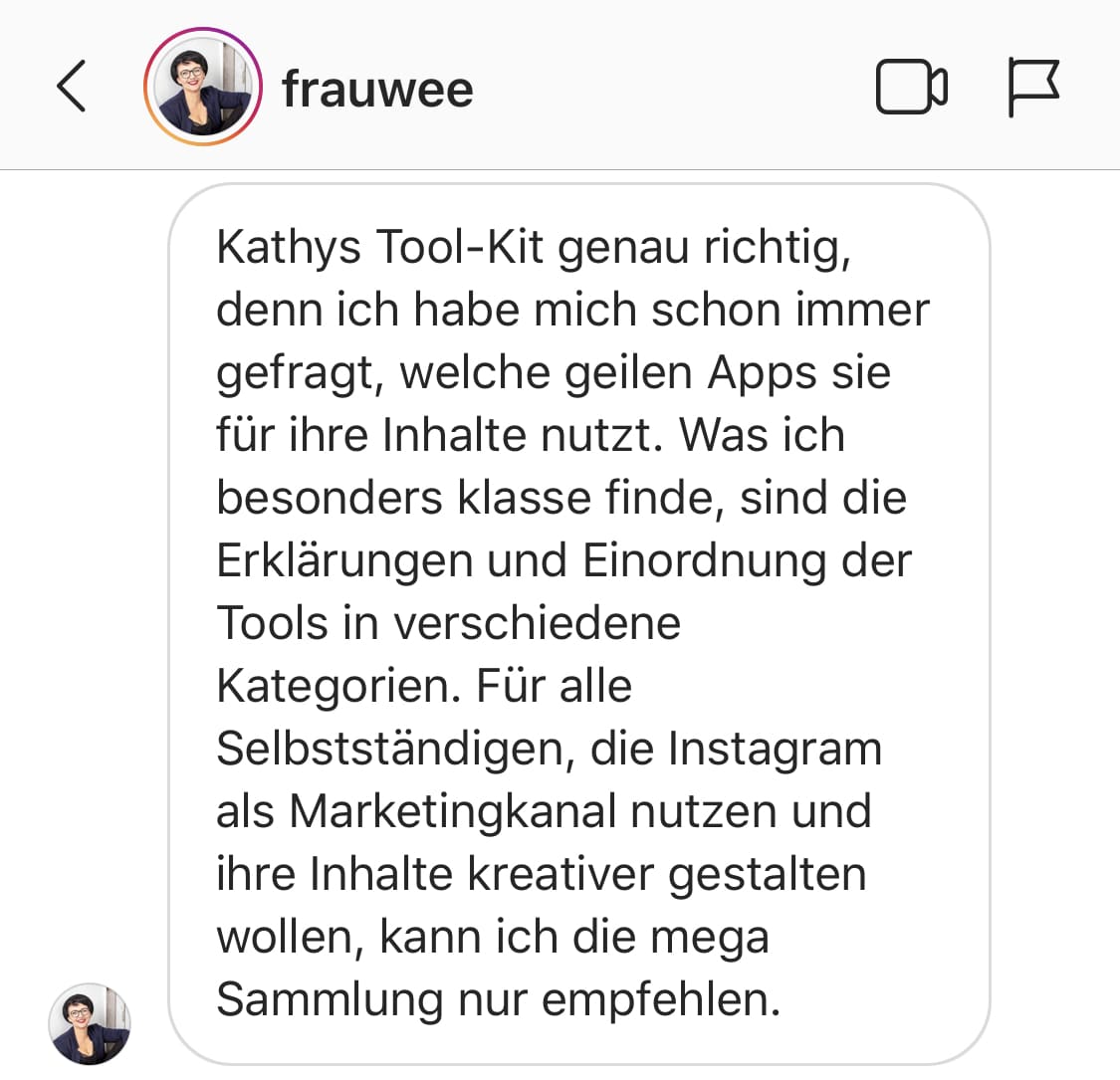 Feedback Tool-Kit von frauwee Feedback Tool-Kit von frauwee